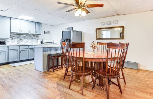 Beulah Apartment | Walkable Beulah Apt Near Skiing & Ice Fishing!