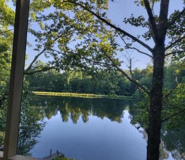 Murphy House | Waterfront cabin in the woods