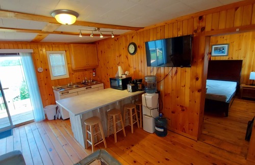 Combermere Cottage | Waterfront Cottage 3bdrm/4bath - Private Beach, Dock, Large Deck Fire pit, BBQs
