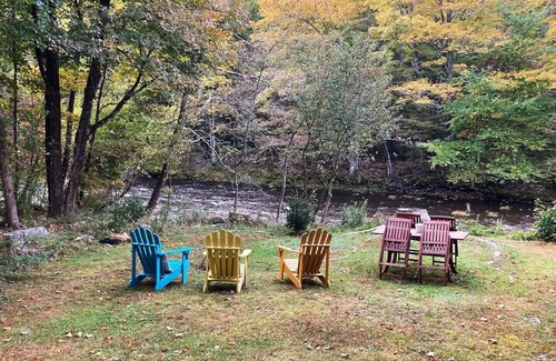 Livingston Manor Cabin | Waterfront Debruce Riverside Cabin Directly on the Willowemoc River!