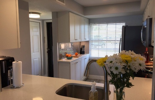 Cocoa Isles Condo | Waterfront! Enjoy Beautiful Sunsets and Fish off the Docks!
