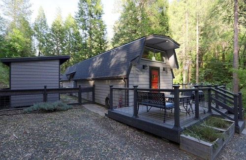 Placerville Cabin | Waterfront Escape on 2 Acres – 2 Cozy Cabins with Fire Pit & Nature Views