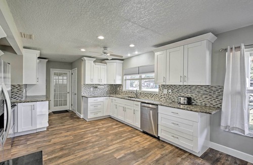 Orient Park Cottage | Waterfront Gem w/Pool, Dock & Lanai in Tampa!