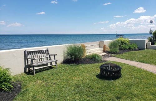 North Greece House | Waterfront Home on Lake Ontario with 50' of Sandy Beach!