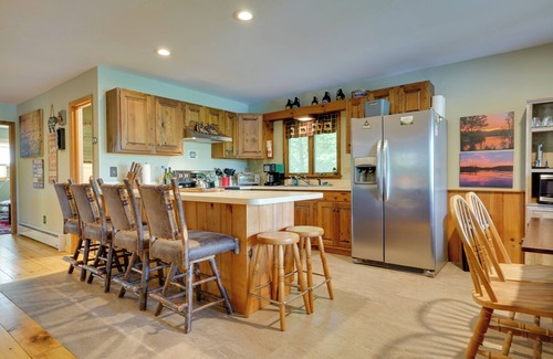 Severance House | Waterfront Home on Paradox Lake w/Dock & Views!