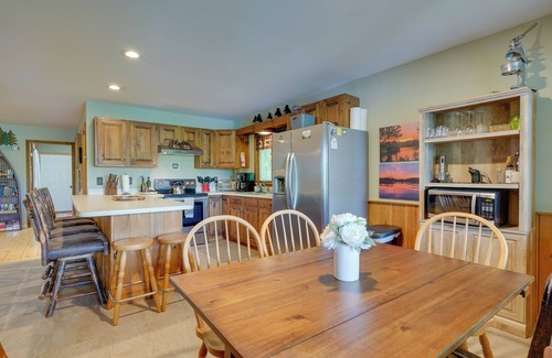 Severance House | Waterfront Home on Paradox Lake w/Dock & Views!