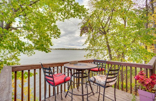 Howard Lake Cabin | Waterfront Howard Lake Vacation Rental w/Dock