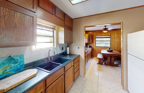Indian Waterways House | Waterfront paradise with fire pit, Washer/Dryer, and central AC
