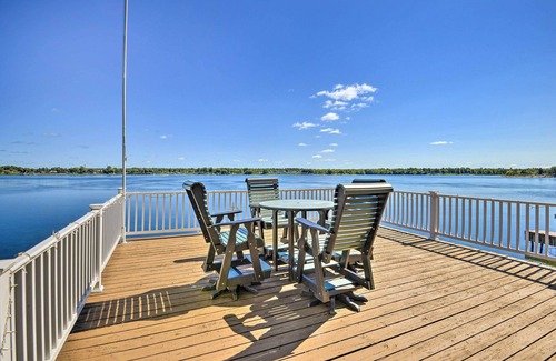 Fineview House | Waterfront Wellesley Island Getaway w/Deck!