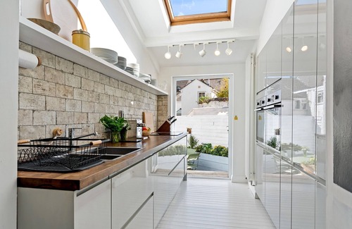 Flushing House | Waterside house with sea views & log burner