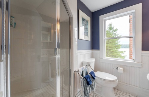 Blue Hill House | Waterside Parker Point Gem with Signature Dining Room & Wrap Around Porch
