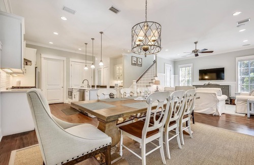 WaterSound West Beach House | Watersound West Vacation Home w/LSV | Steps to Pool & Beach Walk-Over | 6 Bikes