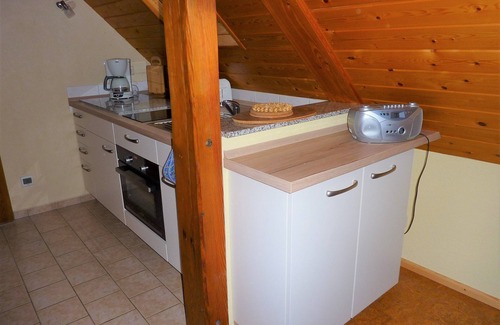 Burg-Dorf Apartment | Weideblick, Schlafr., Wohnr./küchenz., Du/wc - Penkehof Spreewald