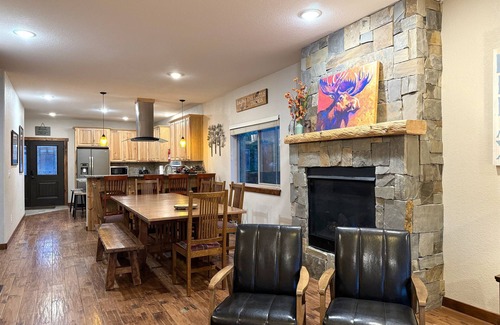 Grand Lake Cabin | Welcome Snowmobilers! 1 Block to Downtown 5BR Sleeps16 Sauna Theater/Game Room