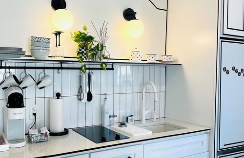 St. Augustine Apartment | Welcome to a sketch-book-like themed studio!