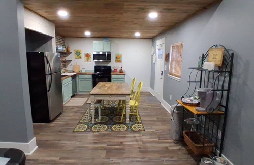 Cabot House | Well appointed house with outdoor space for kiddos to throw the ball in Cabot