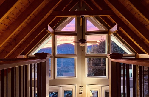 Lake Lure House | What a View! Rumbling Bald home on top of Young’s mountain.