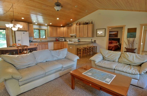 Cable House | Wheelchair Accessible Lodging on Beautiful Lake Namakagon, Lakefront w/Dock