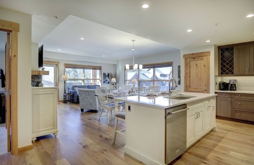 Town Centre Condo | White Spruce 209 | Palatial Condo + Hot Tub Access