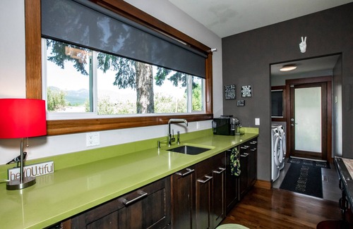 Whitefish House | Whitefish Downtown Cottage on the River Trail with views of Big Mountain