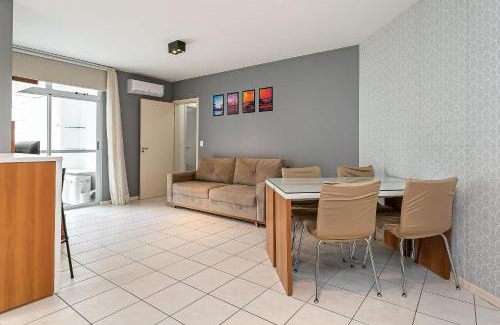 Itacorubi Apartment | WI-FI 500MB | Balcony with Barbecue | Pool #ITA12