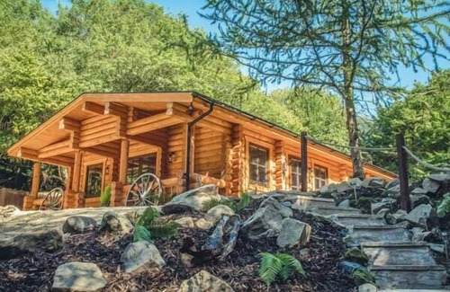 Pontesbury Cottage | WILDERNESS LODGE, family friendly, with hot tub in Stiperstones