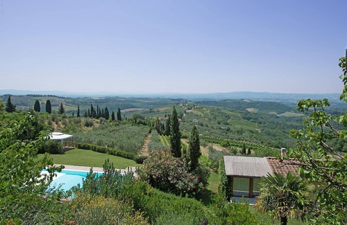 Magliano Villa | Wonderful private villa with pool, WIFI, A/C, balcony and panoramic view, close to Greve In Chia.