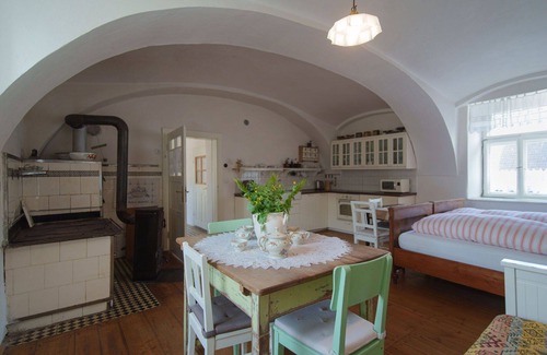 Kojetice House | Wonderful private villa for 22 guests with hot tub, WIFI, patio and pets allowed
