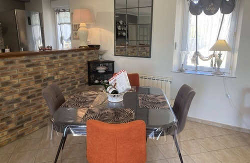 Bretteville-sur-Ay House | Wonderful private villa for 4 people with WIFI, TV, terrace and pets allowed