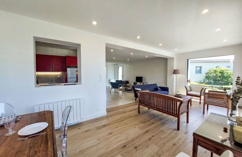 Saint-Philibert House | Wonderful private villa for 8 guests with WIFI, TV and pets allowed
