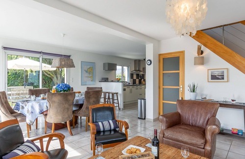 Kerlouan House | Wonderful private villa for 6 guests with WIFI, TV and terrace