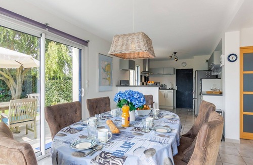 Kerlouan House | Wonderful private villa for 6 guests with WIFI, TV and terrace