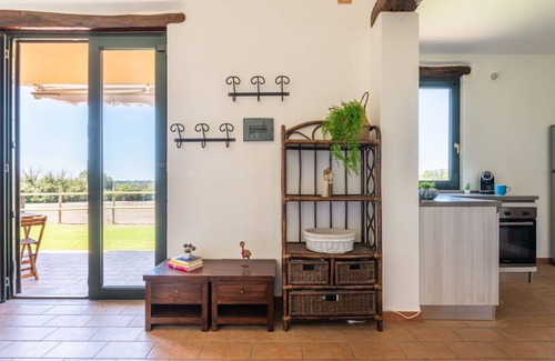 Quartucciu House | Wonderful private villa for 6 guests with A/C, TV, patio and panoramic view