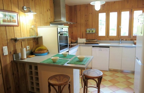 Le Porge House | Wonderful private villa for 6 people with WIFI, A/C, private pool, TV and patio