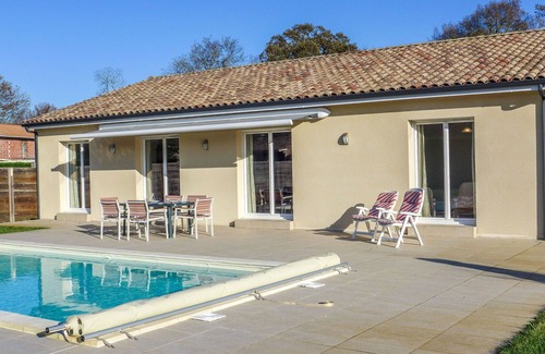 Carcans House | Wonderful private villa for 6 people with WIFI, A/C, private pool, TV, terrace and pets allowed
