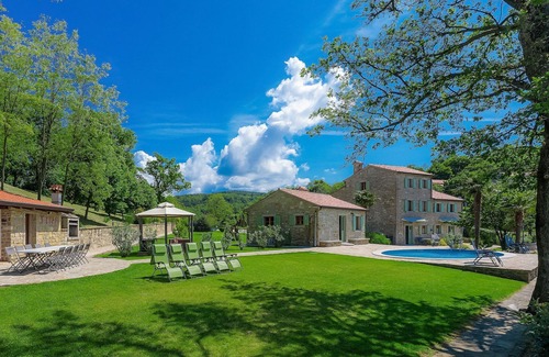 Krasica Villa | Wonderful private villa with private pool, A/C, WIFI, TV, patio, pets allowed and panoramic view