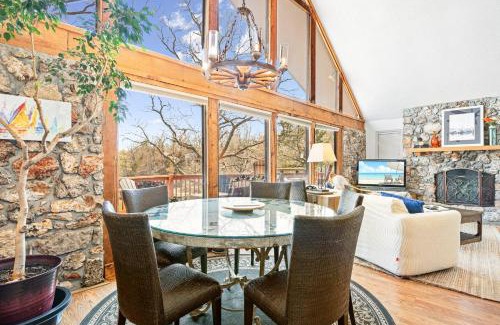 Camdenton House | Woodmont Point - Wooded Private Lakefront Retreat with Deep Cove Dock and Great Swimming!