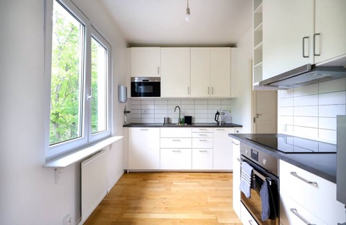 Kyrkbyn Apartment | Workers 3BR - 1 Bath - All inclusive - 6 Beds -