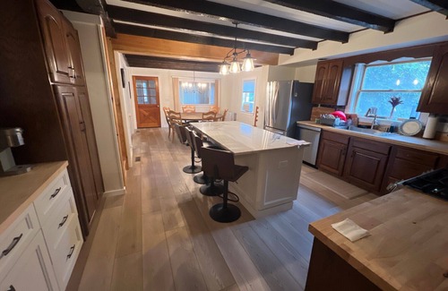 Sidney Center House | Wyman’s Willow. Home on sprawling property with a pond, hiking & wildlife.