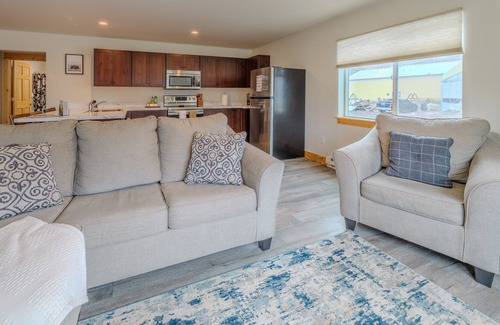 Gardiner Apartment | Yellowstone Retreat Rentals U3: two blocks from Yellowstone!