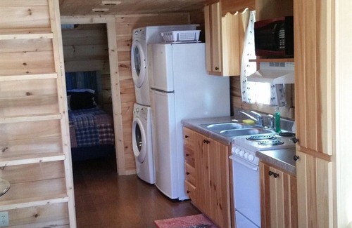 Cherokee Cabin | Your dog wants this cabin! Large yard, Close to Casino & tubing. NO crazy hills!