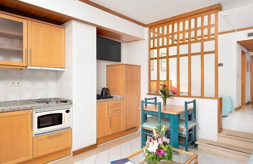 Areias de Sao Joao Hotel | Your Home Away From Home! Full Kitchen, Free Parking, 2 Pools, Near Oura Beach!