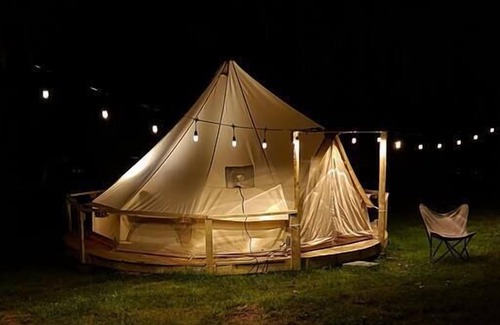 Suches RV Rental | Yurt - Free Spirit (second on the left)