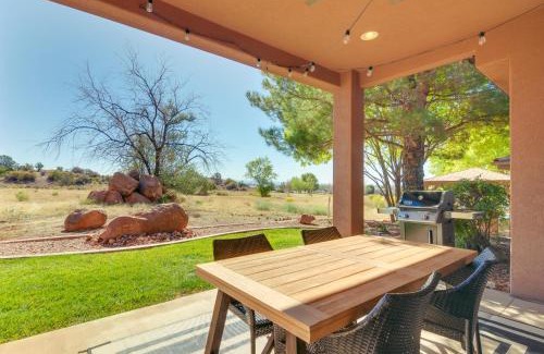 Kanab House | Zion Area Home with Scenic Views and Private Hot Tub!