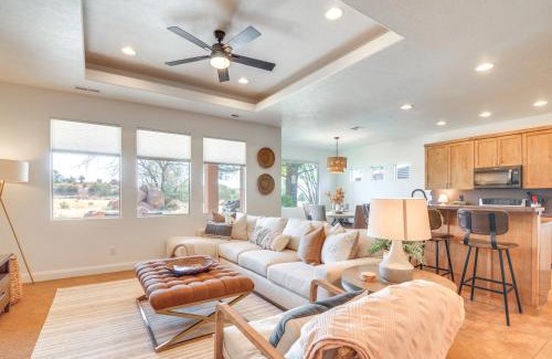 Kanab House | Zion Area Home with Scenic Views and Private Hot Tub!