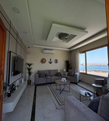 استراحة شاطي النخيل مطله على البحربدون مسبح