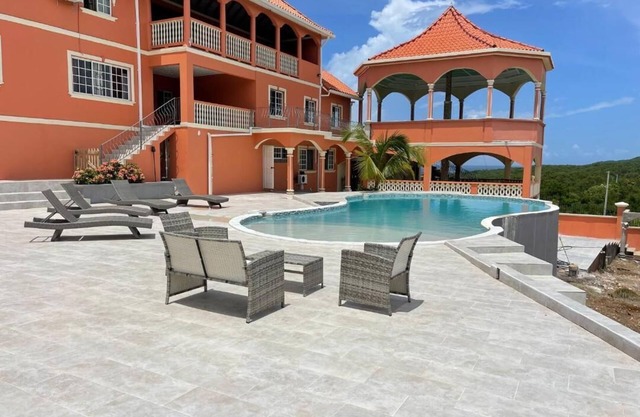 15,000 Sq. Ft 7-bedroom house with Pool and Ocean views.