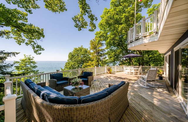 2026 Now OPEN! Colossal Lakefront Home in Sawyer!