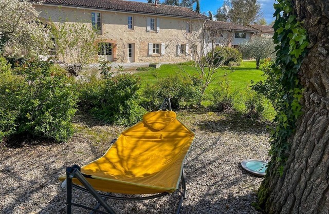 3-star holiday cottage in a barn with swimming poo