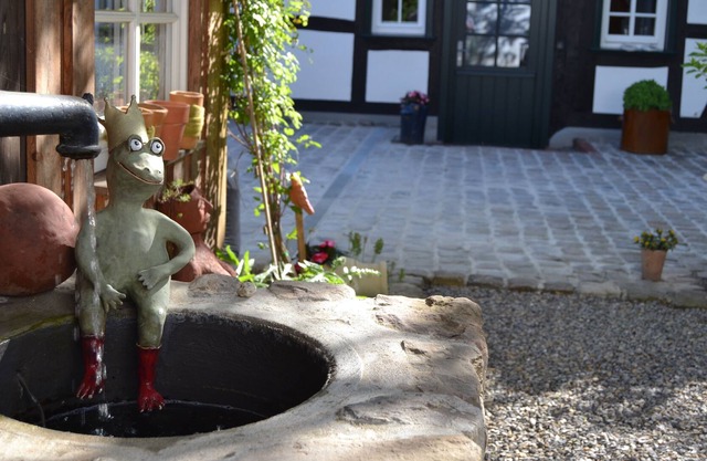 4-star half-timbered house with a beautiful courtyard